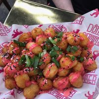 Potato puffs at Döner Summer in Sheffield