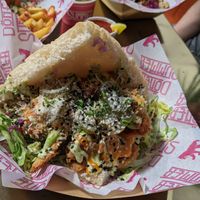 Chik'n parm kebab at Döner Summer in Sheffield