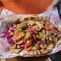 Chik'n Giros Kebab at Döner Summer in Sheffield