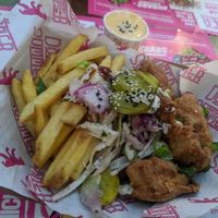 Combo Platter at Döner Summer in Sheffield
