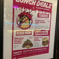 There’s a bigger menu available with lots of options.  #Veganuary at Döner Summer in Sheffield