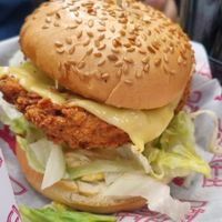 Burger whats garlic in french at Döner Summer in Sheffield