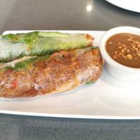 Vegetarian spring rolls at Pho Noodle House in Placentia
