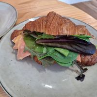 Cheese and ham croissant at Mount Eden at Maison des Lys Pâtisserie in Auckland
