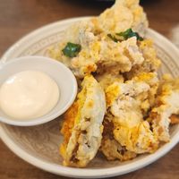 Fried Oyster Mushrooms at Mudita in Auckland