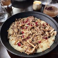 Shiitake mushroom entree  #Veganuary at Jollity in Dayton