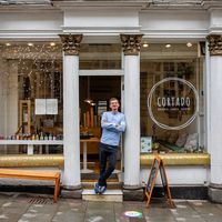 Cortado  at Cortado Cafe in Bath