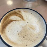 Cappuccino vegetale  at Eutopia in Milan