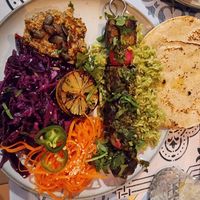 Comida verde at La Papaya in Poznan