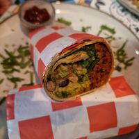 Burrito at La Papaya in Poznan