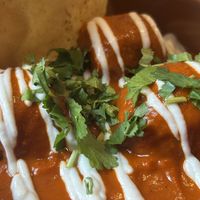 Bean and Walnut meatballs   at La Papaya in Poznan