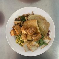 Mixed plate at Khrua J St. Louis in Bangkok