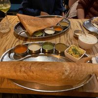 Mysore masala dosa and masala dosa   at The Madras Diaries in Amsterdam