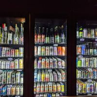 Beer fridges at The Beer Keep in Buffalo