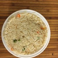 Fried rice base. at Voilà Afrique in New York City