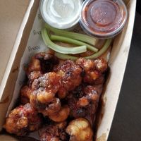 Cauliflower wings at Room8 in Navan