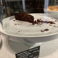 VG chocolate and cherry cake  at Café BurgSchneider in Brancepeth