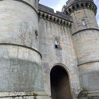 The gatehouse where you’ll find the cafe  at Café BurgSchneider in Brancepeth