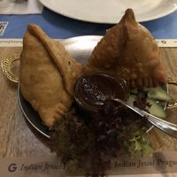 Samosa   at Indian Jewel in Prague