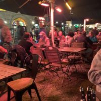 Terrace at Berliner Republik Die Hauptstadtkneipe in Berlin