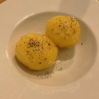 Potato dumplings   at Schlossbrauereigaststätte Eichhofen in Nittendorf