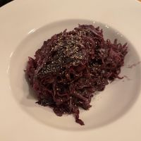 Blaukraut/Red cabbage cooked Bavarian style   at Schlossbrauereigaststätte Eichhofen in Nittendorf