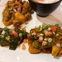 Veggi curry at Thamel in Porto