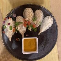 Vegan Momos  at Thamel in Porto