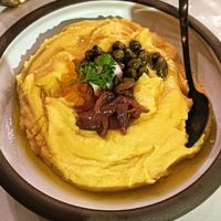 Amazing Santorini Fava at Greek Stories in Athens