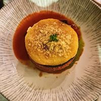 Delicious vegan moussaka at Greek Stories in Athens