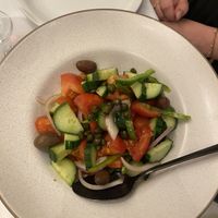 Greek salad  at Greek Stories in Athens