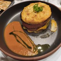 Vegan Mussaka at Greek Stories in Athens