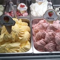 Opciones veganas at Heladería Vía Lattea in Granada