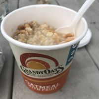 Oatmeal - also GF at Red Cup Coffee House in Boothbay Harbor