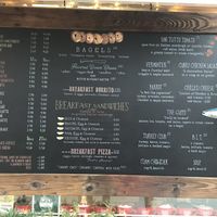 Menu - drinks and food at Red Cup Coffee House in Boothbay Harbor