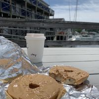   at Red Cup Coffee House in Boothbay Harbor