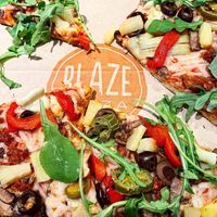 Vegan pizza  at Blaze Pizza in Camp Hill