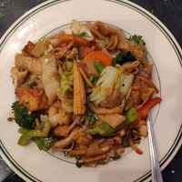 Tofu pad kee mao at King of Thai Noodle House in San Francisco