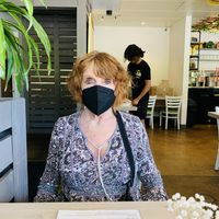 Me  at Loving Hut - Mira Mesa in San Diego