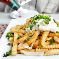 Texas fries at Loving Hut - Mira Mesa in San Diego
