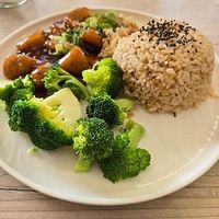 Orange Chick'n at Loving Hut - Mira Mesa in San Diego