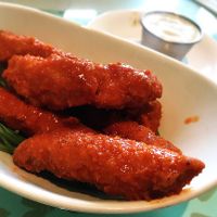 Buffalo strips at Loving Hut - Mira Mesa in San Diego