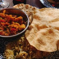 cauliflower curry  at The King's Highway in Inverness