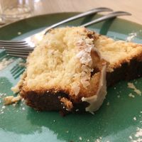 Lemon cake  at Bone Free  in Costa Da Caparica