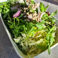 Salad from the salad buffet at Lodenwirt in Obervintl