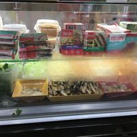 Shelf at Vegan Deli in New York City