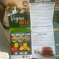   at Vegan Deli in New York City
