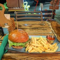 Vege burguer at Bon Appetit Bistro - Pizzeria in Dubrovnik