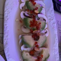 Tiradito vegano  at Cevitxef in Bilbao