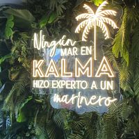 Beautiful ambience at Kalma Poké Bar in Bilbao